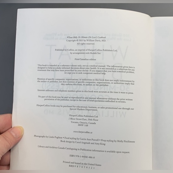 (3 for $20)Wheat Belly 30-minute (or less) Cookbook by William Davis MD GUC - Picture 3 of 5